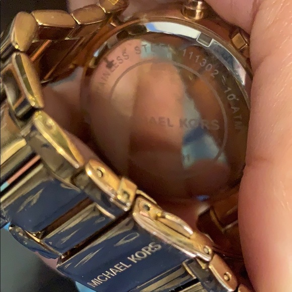 Michael Kors rose gold watch